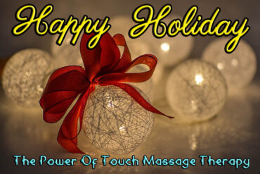 The Perfect Holiday Gesture: Joy Wrapped in The Power Of Touch Massage Therapy’s Gift Card.